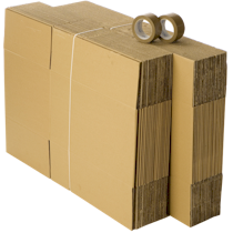 Kit 40 cartons standard avec 2 rouleaux d'adhésif gratuits Kit 40 cartons standard avec 2 rouleaux d'adhésif gratuits