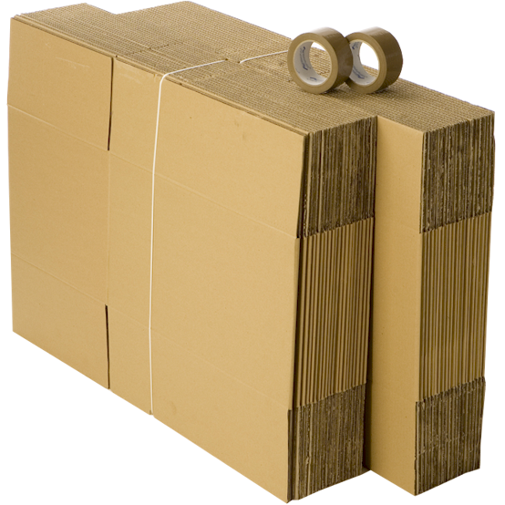 Kit 40 cartons standard avec 2 rouleaux d'adhésif gratuits Kit 40 cartons standard avec 2 rouleaux d'adhésif gratuits